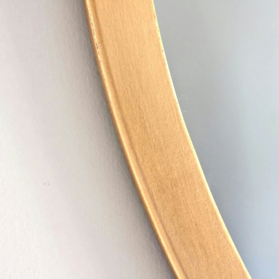 image 1 of Classic Round Contemporary Mirror Gold Gold | 60x60x2cm