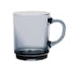 image 4 of Duralex Versailles Glass Coffee Mugs - 260ml - Grey - Pack of 6 Grey