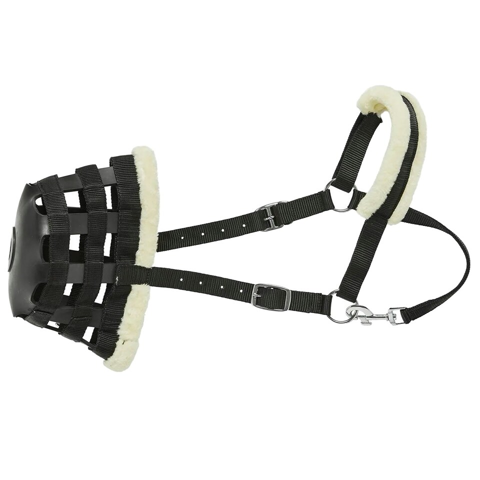 Firefoot Horse Grazing Muzzle - Black - Pony