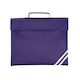 image 1 of Quadra Classic Reflective Book Bag - Purple - One Size
