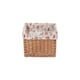 image 2 of Double Steamed Garden Rose Willow Storage Baskets Multi | Multi | L