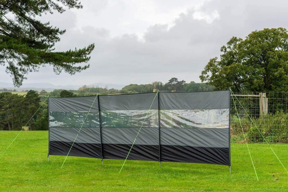image 1 of Charcoal Compact Vision Windbreak