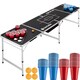 image 1 of Beer Pong Table - height adjustable, foldable, drinks compartment