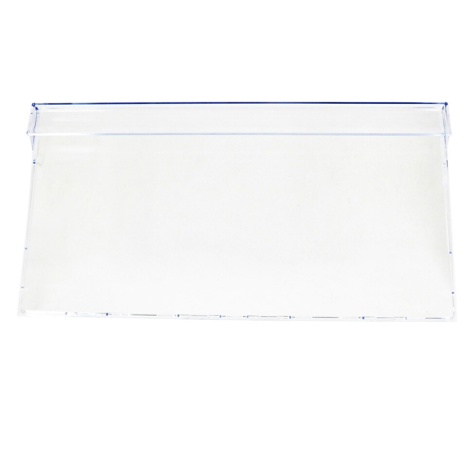 image 1 of Beko Freezer Drawer Front Basket Handle Cover Lower 4638280600 405 x 210 mm Clear