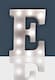 image 2 of St Helens Battery Operated 3D LED Letter E Light