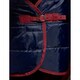 image 4 of Weatherbeeta Comfitec Standard-Neck Channel Quilt 220g Horse Stable Rug | Red | Navy/Burgundy | 6Ft | 1