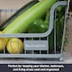 image 6 of Buckingham Multi-Purpose Stackable Storage Organising Basket 30.5 x 16 x 15 cm Light Grey