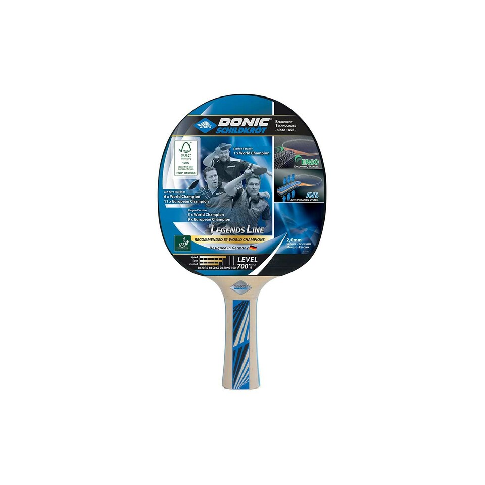 image 1 of Legends 700 FSC Table Tennis Paddle