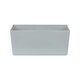 image 3 of Wham Studio 5 x 11.5L Rectangular Plastic Storage Baskets Ice White Grey