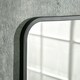 image 8 of HOMCOM Rectangle Wall Mirror with Shelf 86 x 53 cm, for Living Room, Bedroom