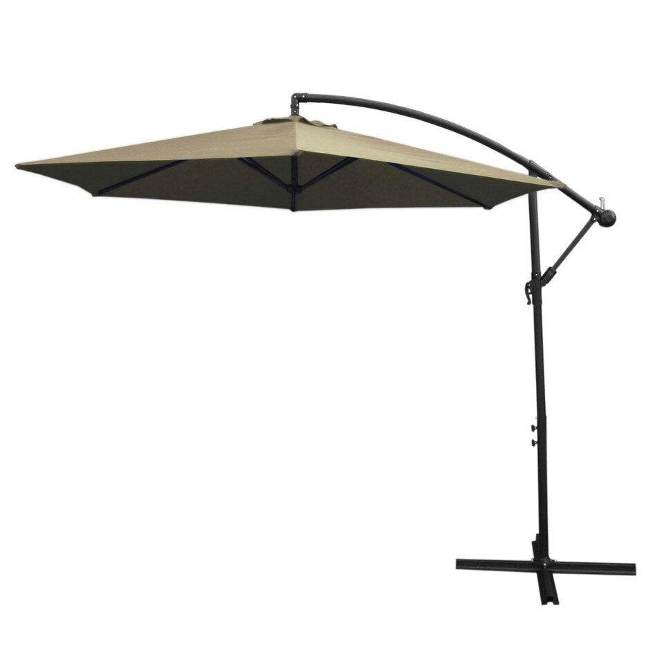 image 1 of Beige Cantilever Parasol