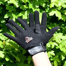 Rhinegold Polartec Suede Palm Riding Glove Black | Size: Small
Colour: Black