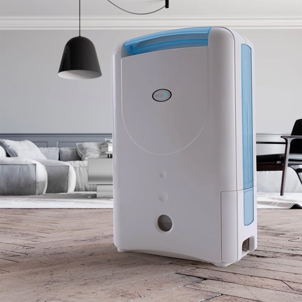 image 1 of EcoAir DD1 Simple MK3 7.5L Desiccant Dehumidifier - Sky Blue