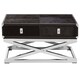 image 1 of Kensington Townhouse Hair On Hide Coffee Table Black