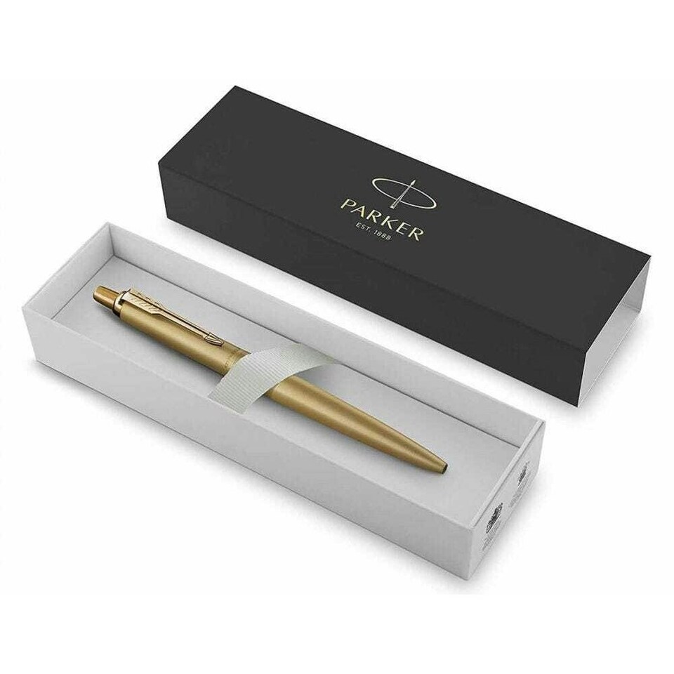 image 1 of Parker Jotter Monochrome Ballpoint Pen - Gold - One Size