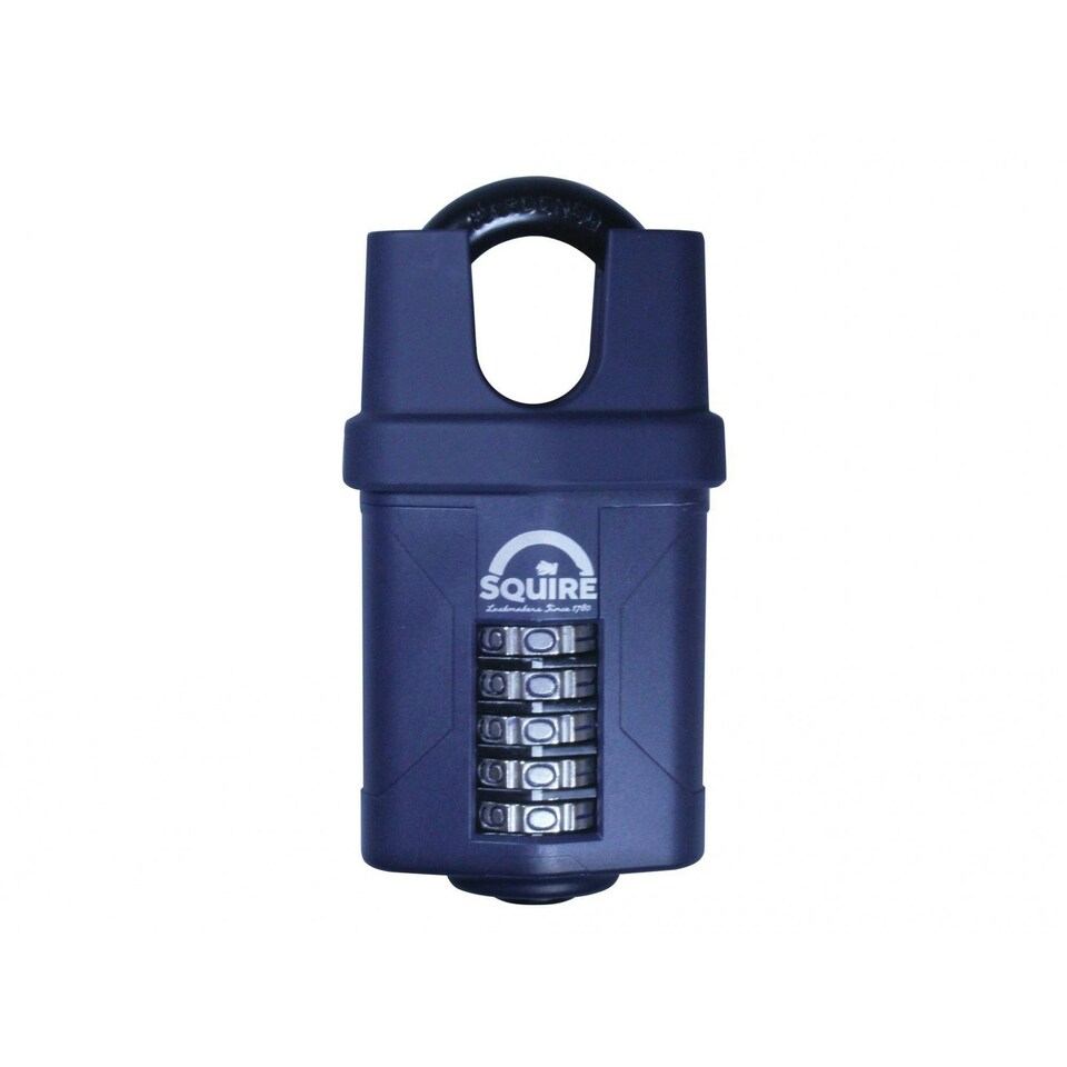 Squire Cp Combination Padlock - Multi Colour - 5-Wheel 60mm Close Shackle