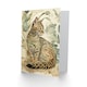 image 2 of Cat Lover Bengal Pet in Plant Garden Pet Portrait Animal Greeting Card