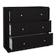 image 5 of May Chest of 3 Drawers in Black