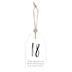 image 1 of Something Different Milestone 18th Hanging Sentiment Sign - Black/White - One Size