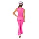 image 3 of Barbie Womens/Ladies Cowgirl Costume Set - Pink/Silver/White - XS XS