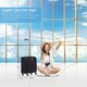 image 7 of Flight Knight Lightweight 4 Wheel 800D Soft Case Quilted Suitcase Cabin Carry On Hand Luggage Approved for easyJet & BA Maximum Size Overhead Carry On Blue | Navy | Cabin Bag