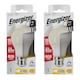 image 1 of Energizer LED GLS B22 806lm 7.3W 3000K (Warm White) Dimmable Light Bulb - Pack of 2