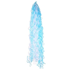 Apac Tassel Balloon Tail - Baby Blue/White - One Size