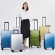 image 7 of 24-inch Premium Lightweight Carry-on Hand Luggage,Durable ABS+PC Hardshell,Zipper Closing with TSA Lock, 4 Spinner Wheels