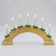 image 2 of The Christmas Workshop 70859 Wooden Arched Christmas Candle Bridge