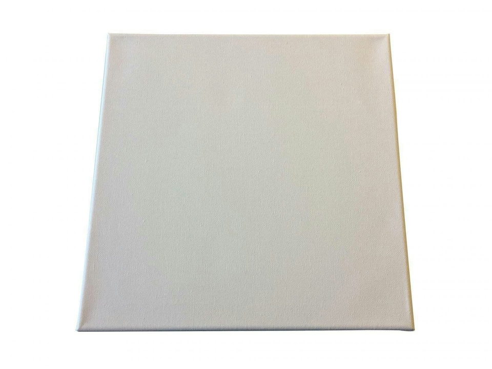 image 1 of Pack of 5 Stretched Mini Canvas Wooden Frames 280gsm 25x25cm