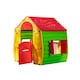 image 9 of 1.09m Yellow & Red Kids Indoor Outdoor Plastic Wendy House Magical Playhouse
