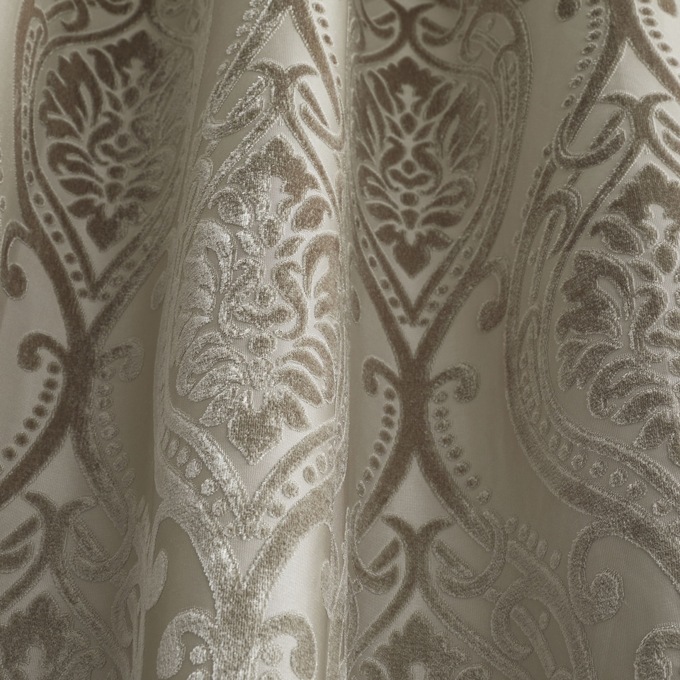 image 1 of Curtina Chateau Eyelet Curtains Natural