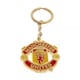 image 3 of Manchester United FC Official Football Crest Keyring - Red/Yellow - One Size