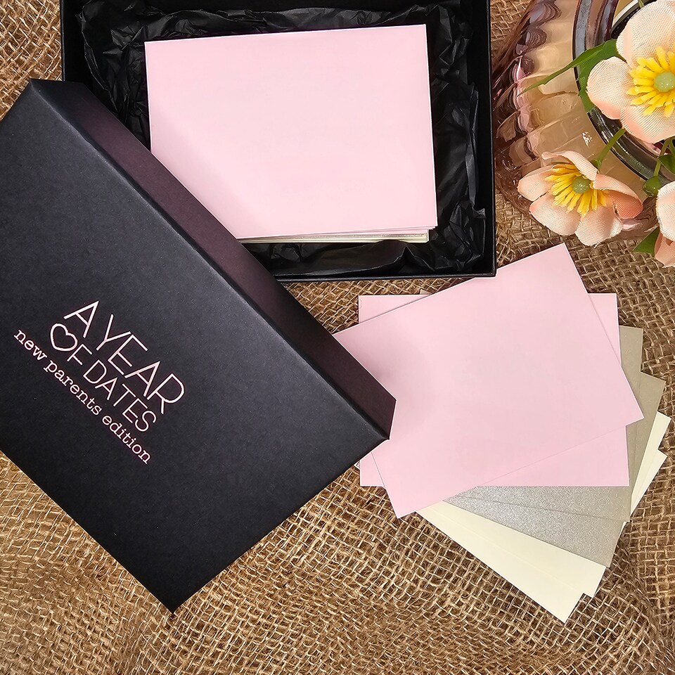 image 1 of New Parents Year of Dates Gift Box | Blue