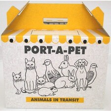 Shaws Port-A-Pet Cardboard Carry Box Large 38 x 25 x 26 cm
