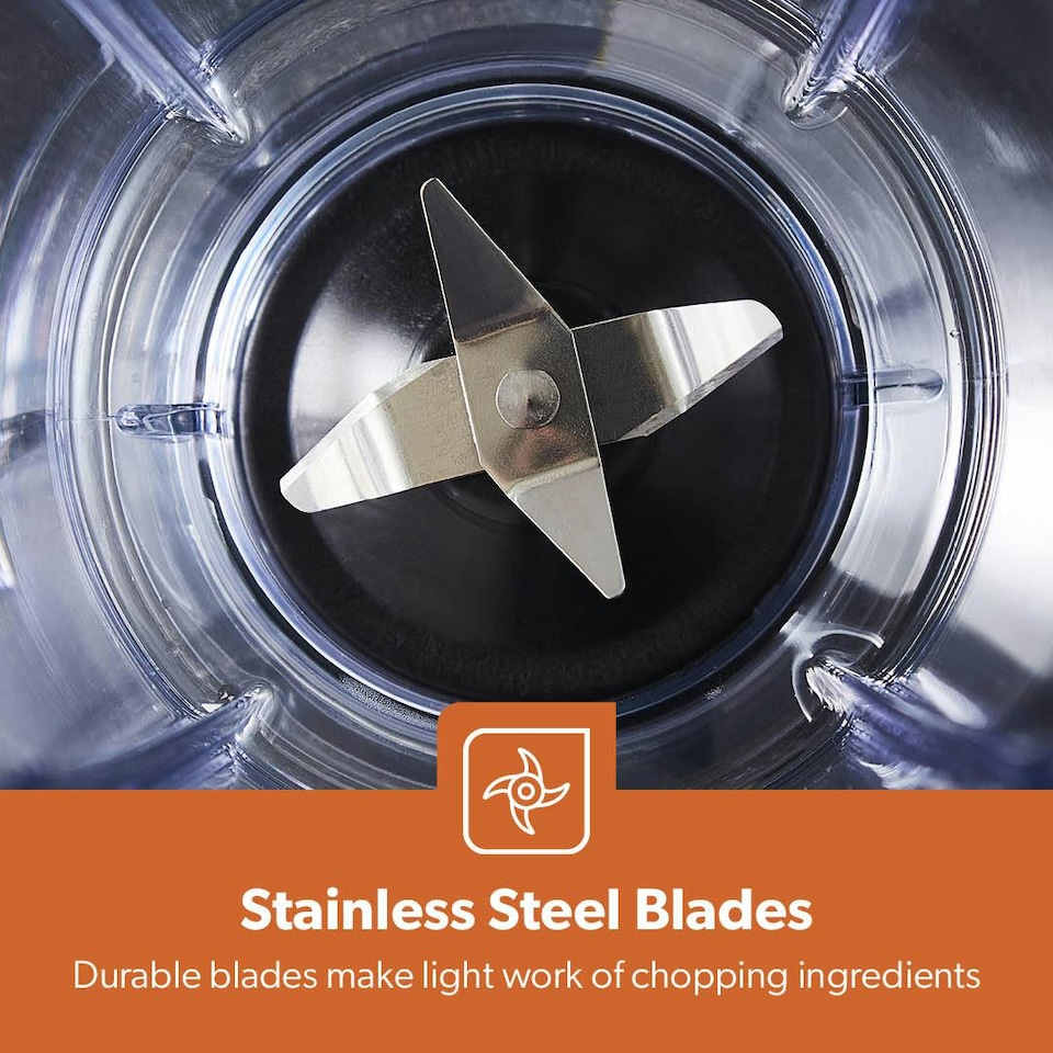 image 1 of GEEPAS Electric Blender Smoothie Maker, Food Jug Blender 650W | Black