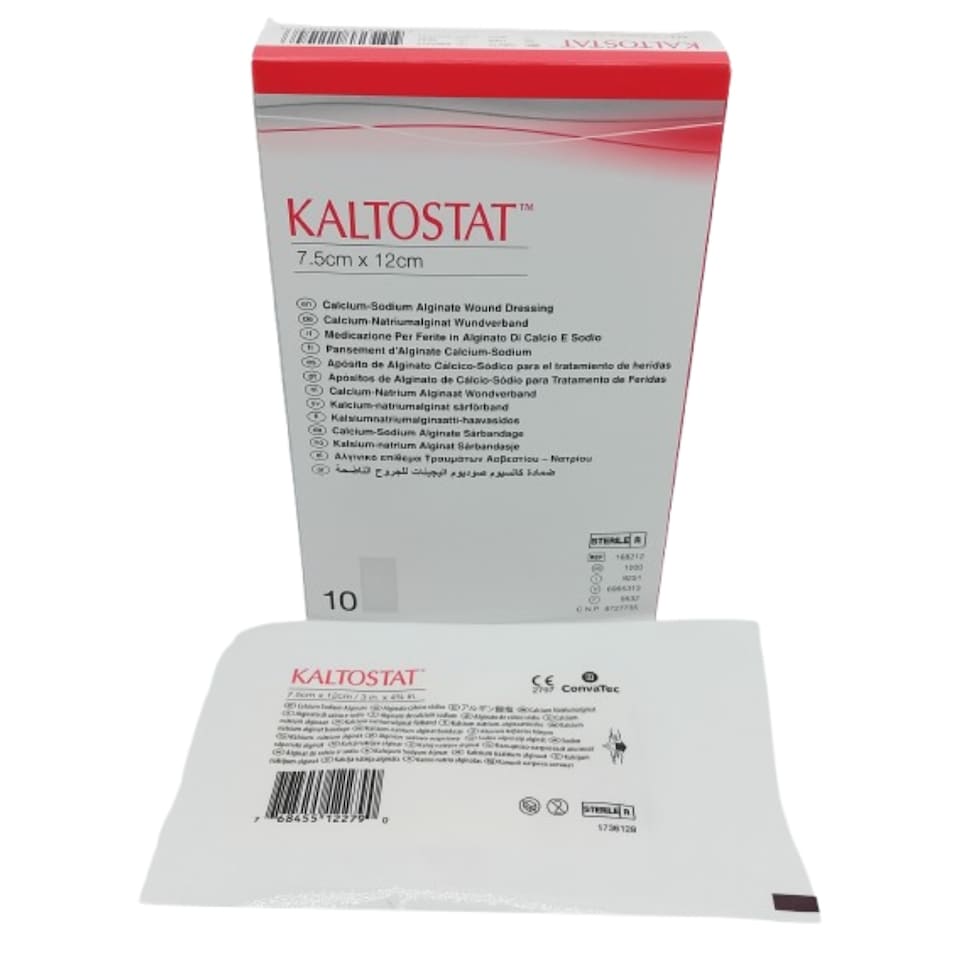Kaltostat 7.5cm x 12cm Box of 10