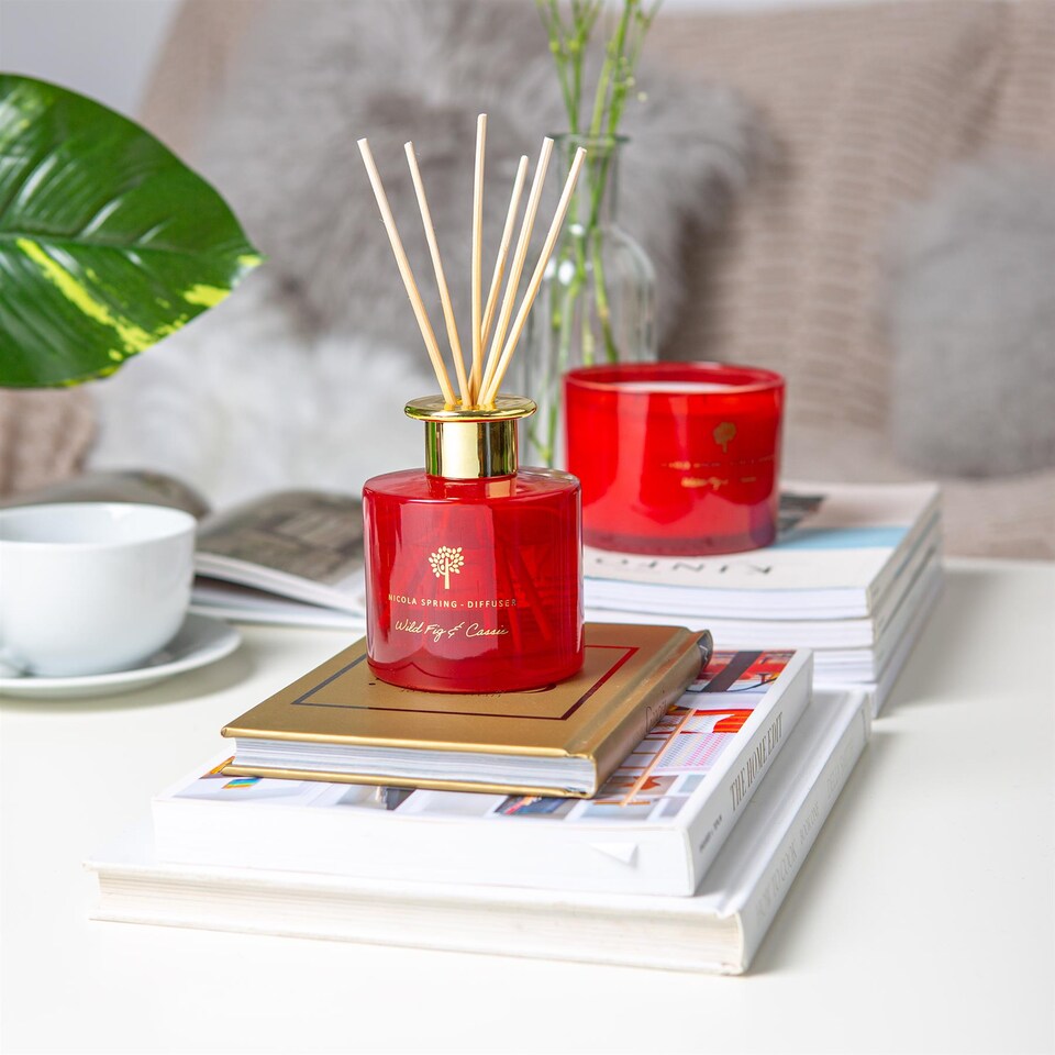 image 1 of Nicola Spring Reed Diffuser - 200ml - Wild Fig & Cassis