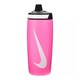image 1 of Nike Refuel Gripped Water Bottle - Pink Glow/Black/White - One Size