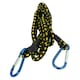 image 5 of 72" Bungee Strap with Aluminium Carabiners Hook Tie Down Fastener Holder 4pc