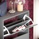 image 5 of Vida Designs 2 Drawer Shoe Cabinet Shoe Rack Storage Cupboard, Grey