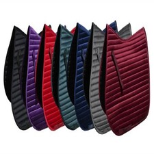 Rhinegold Diamante Channel Quilt GP Saddle Pad Brown | Colour: Bordeaux
Size: Cob