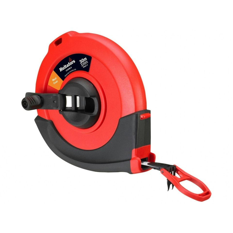 Hultafors Cc Steel Long Tape - Multi Colour - 30m/100ft (Width 13mm)