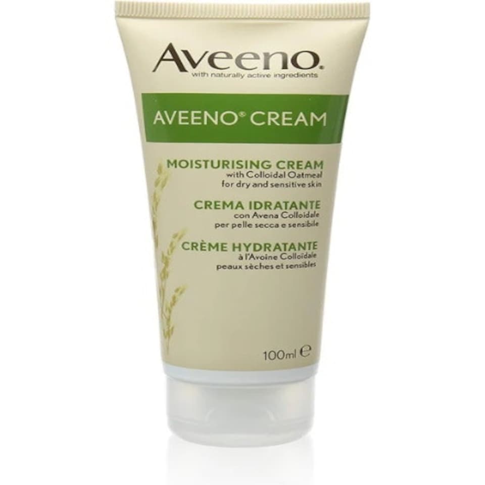 image 1 of Aveeno Moisturising Cream 100ml Pack of 3