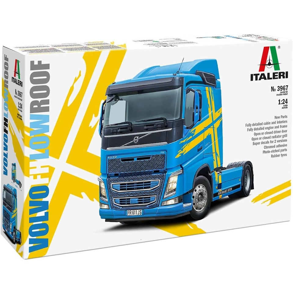 Italeri 3967 Volvo FH Low Roof 1:24 Model Kit