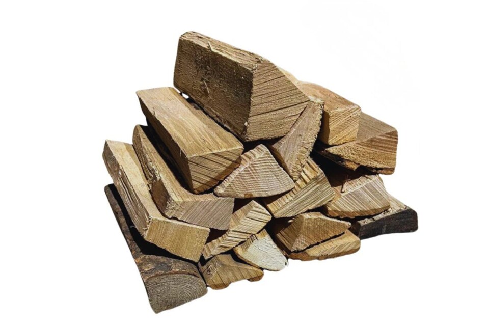 image 1 of Logpile 100% British Slim Split Hardwood Netted Logs - 1 Net