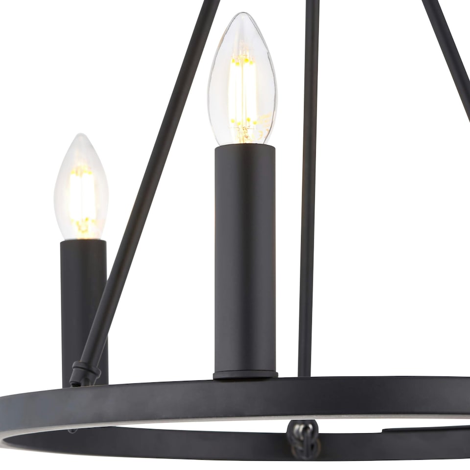 image 1 of Parley 3 Light - Black Pendant
