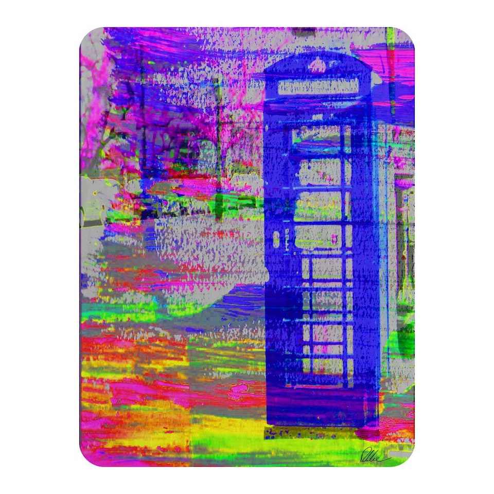 image 1 of london phone box (Blanket)