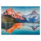 image 1 of Fantastic evening panorama of Bachalp lake Designer Glass Chopping Board | Multi