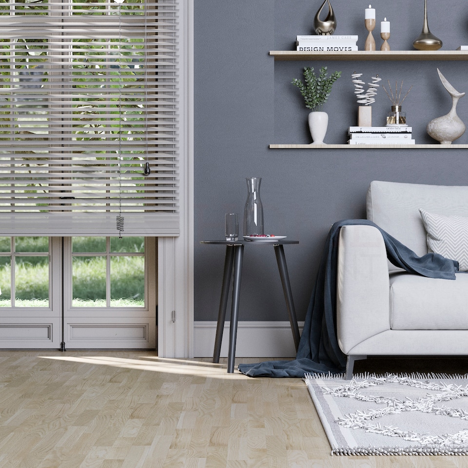 image 1 of Vida Designs Round Side Table Sofa Bedside Coffee Table, Black